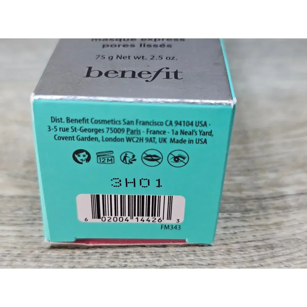 Benefit The Pore Fessional PORE MASK Speedy Smooth Mask 2.5oz